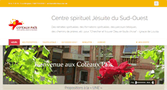 Desktop Screenshot of coteaux-pais.net